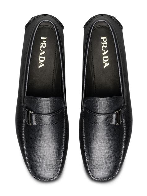 prada saffiano driving shoes|prada shoes for men.